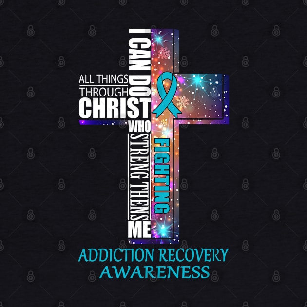 Addiction Recovery Awaneress Support Addiction Recovery Christmas Gifts by ThePassion99